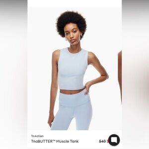 TNAButter muscle tank, black, M